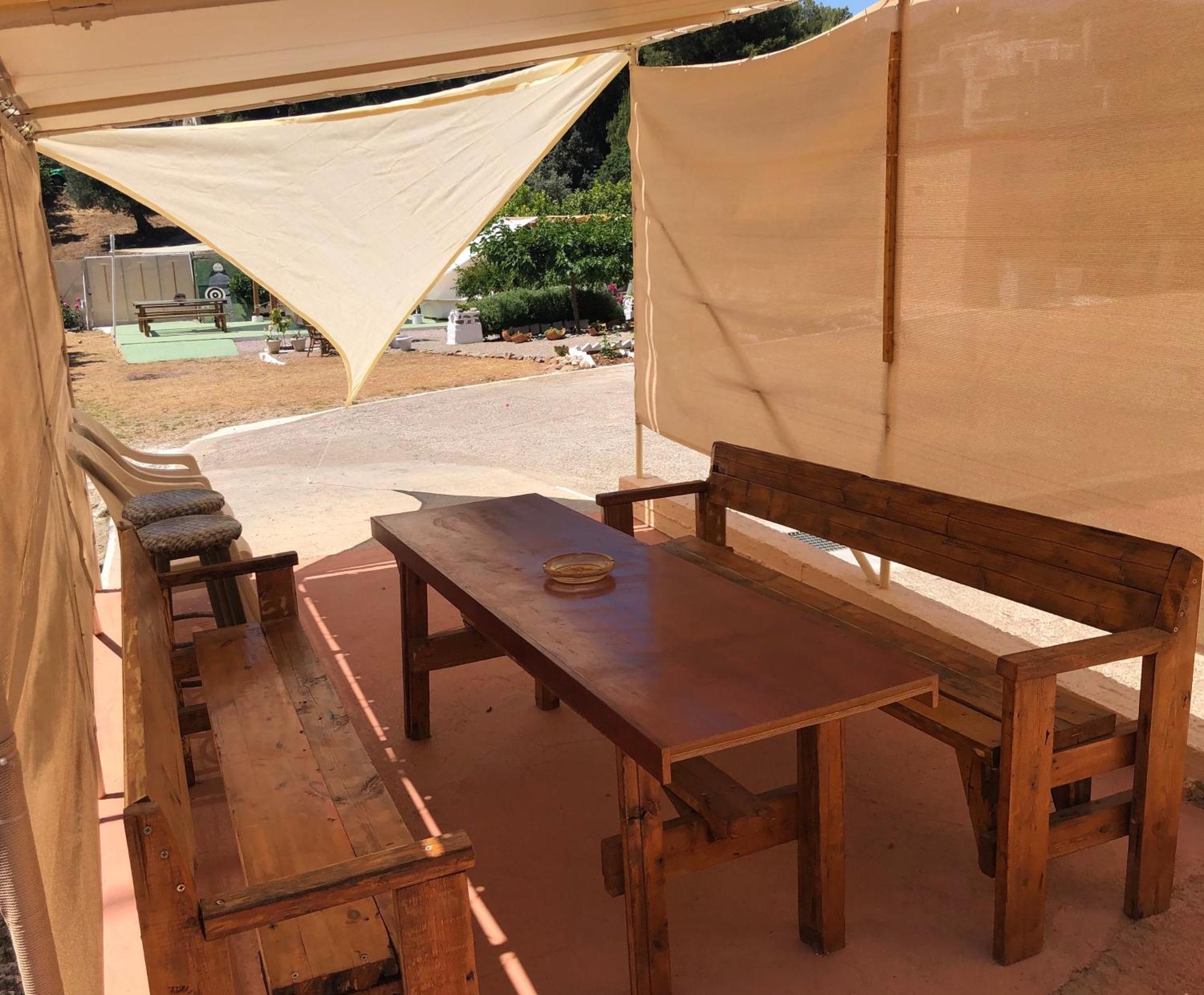 Converted Shed Studio & Garden Hanging Bed Pórto Ráfti エクステリア 写真